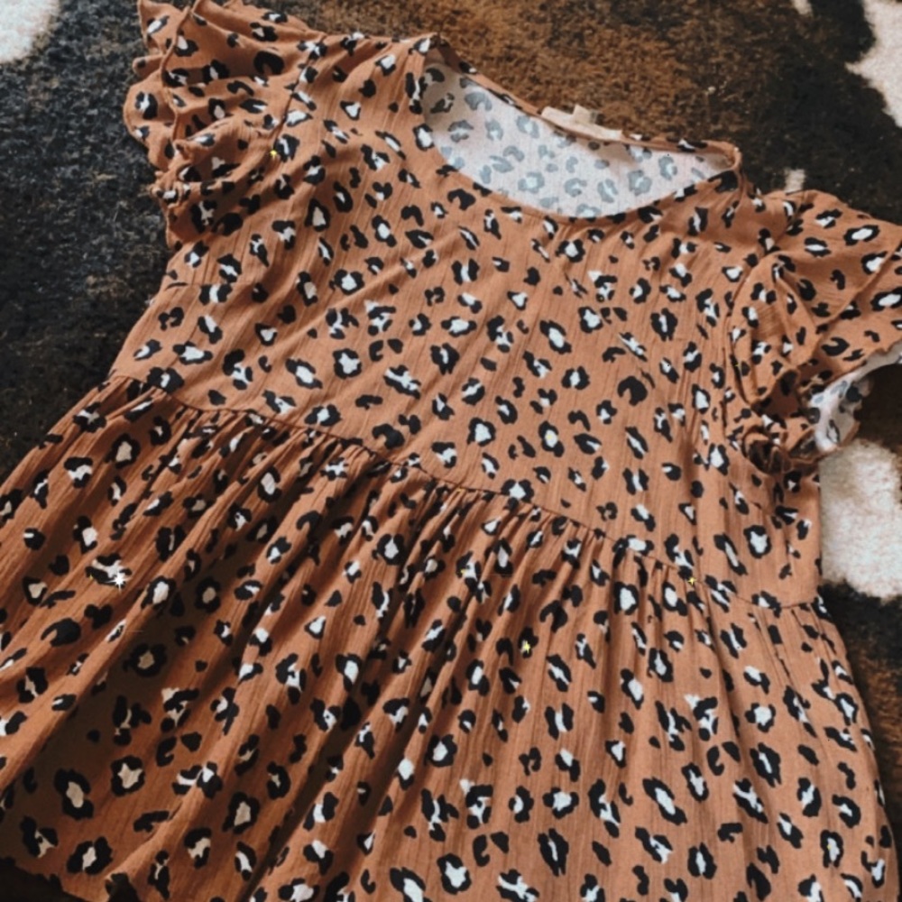 Brand new leopard baby doll shirt